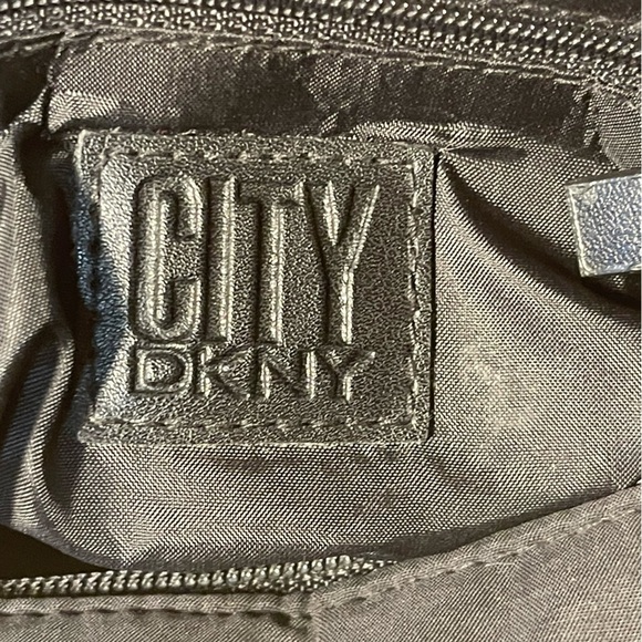 City DKNY small Tilly backpack leather and fabric